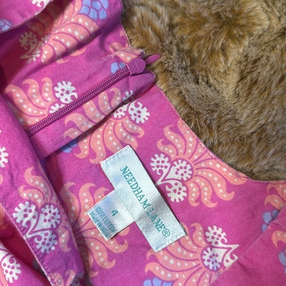 Needham Lane Pink Floral Sleeveless Dress size 4 - Picture 6 of 8